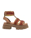 Ugg Ashton Heritage Braid Sandal In Brown