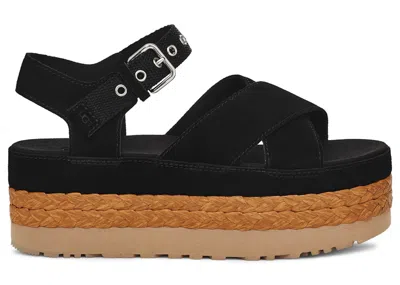 Pre-owned Ugg Aubrey Ankle Sandal (women's) Sneakers In Black