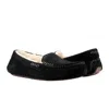 Ugg Ansley Womens Suede Slip On Loafers In Black