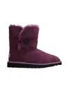Ugg Australia Bailey Button Boots In 紫色