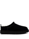 Ugg Micro Slippers With Flat Platform Sole In Black