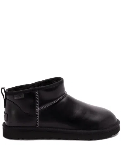 Ugg Australia Classic Ultra Mini Boots In Black