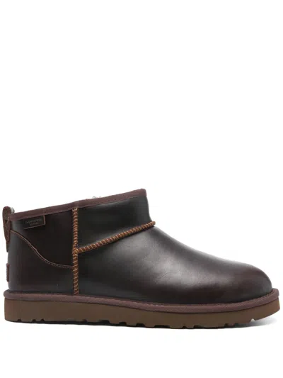 Ugg Australia Classic Ultra Mini Boots In Brown