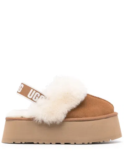 Ugg Australia Funkette Slippers In Sand