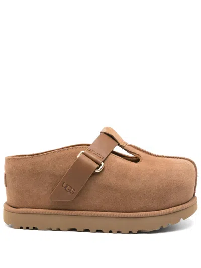 Ugg Australia Goldenstar Hi Clogs In Nude