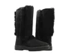 Ugg Australia Sundance Ii Revival Tall Black Women's Boots 5325o-blk