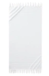 Ugg ® Ava Tied Fringe Hand Towel In White