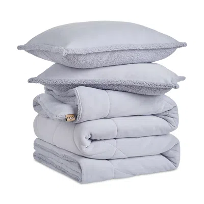Ugg Avery Comforter Set, Full/queen In Blue