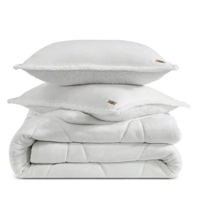 Ugg Avery Comforter Set, King In White