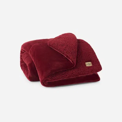 Ugg ® Avery Throw 50" X 70" Polyester Blankets In Coffee Berry