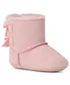 Ugg Baby Bailey Bow Booties In Pink