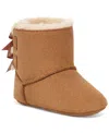 Ugg Baby Bailey Bow Booties In Chestnut