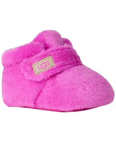 Ugg Baby Bixbee Booties In Bright Fuchsia