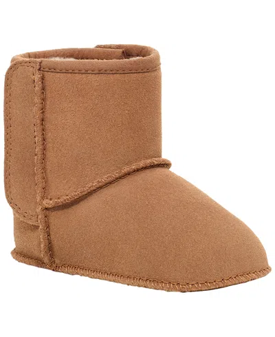 Ugg Kids' Baby Classic Round Toe Booties In Brown