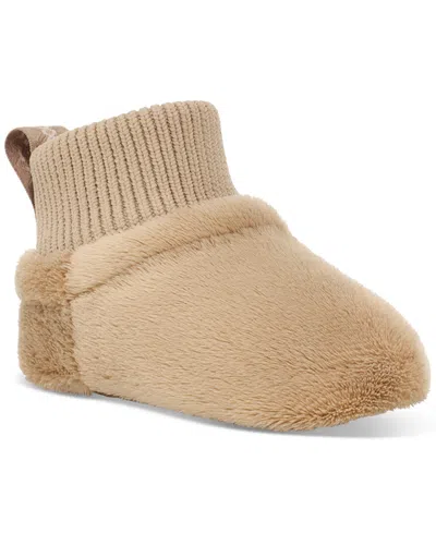 Ugg Baby Nesti Stretch Booties In Mustard Seed