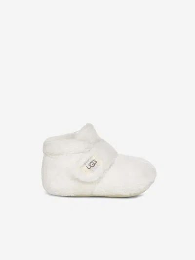 Ugg Baby Unisex Bixbee Booties Eu 20.5 Uk 4 Us 4 - 5 White