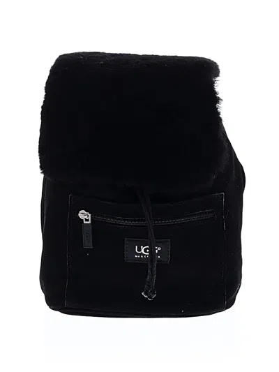 Pre-owned Ugg Backpack In Black
