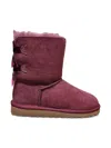 Ugg Bailey Bow "burgundy" Boots In Burgundy