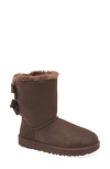 Ugg ® Bailey Bow Genuine Shearling Boot In Burnt Cedar
