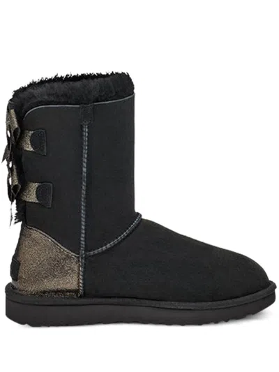 Ugg Bailey Bow Glitz Boots In Black