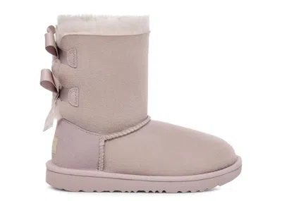 Pre-owned Ugg Bailey Bow Ii Boot (kids) Sneakers In Pale Smoke