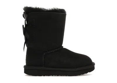 Pre-owned Ugg Bailey Bow Ii Boot (toddler) Sneakers In Black