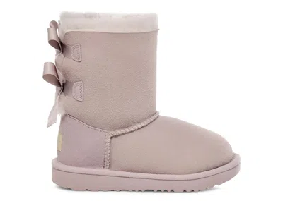 Pre-owned Ugg Bailey Bow Ii Boot (toddler) Sneakers In Pale Smoke