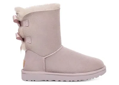 Pre-owned Ugg Bailey Bow Ii Boot (women's) Sneakers In Pale Smoke