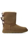Ugg Bailey Bow Ii "chestnut" Ankle Boots In Brown