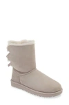 Ugg ® Bailey Bow Ii Genuine Shearling Boot In Pale Smoke