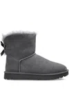 Ugg Bailey Bow Ii Sheepskin Boots In Gray