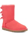 UGG BAILEY BOW II WOMENS SUEDE SHEARLING WINTER BOOTS