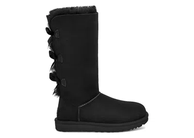 Pre-owned Ugg Bailey Bow Tall Ii Boot (women's) Sneakers In Black