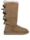 Ugg Bailey Bow Tall Ii "chestnut" Boots In Neutral