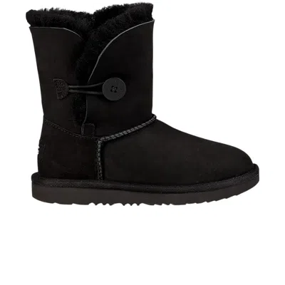 Pre-owned Ugg Bailey Button 2 Boot Kids 'black' | Kid's Size 2