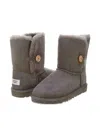 Ugg Bailey Button "grey" Boots In Gray