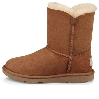 Ugg Bailey Button Ii (big Kids) Chestnut In Brown