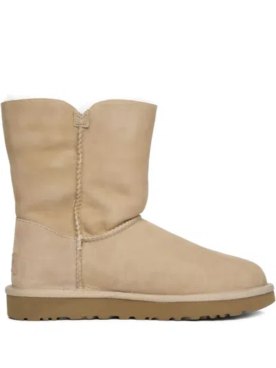 Ugg Bailey Button Ii "sand" Ankle Boots