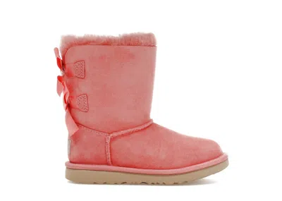 Pre-owned Ugg Bailey Button Ii (toddler) Sneakers In Pink Blossom