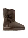 Ugg Bailey Button Snow Boots In Brown