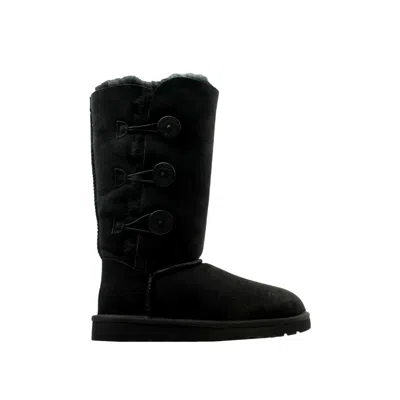 Ugg Kids' Bailey Button Triplet Black 1962k-blk Grade-school