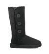 Ugg Bailey Button Triplet Boot In Black