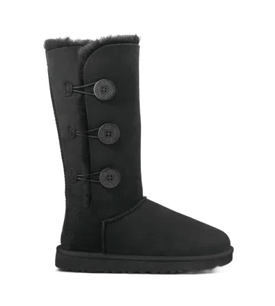 Ugg Bailey Button Triplet Boot In Black