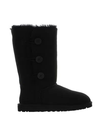Ugg Babies' Bailey Button Triplet Boots In Black
