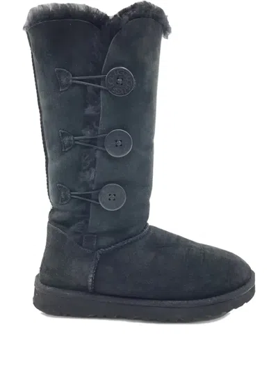 Ugg Bailey Button Triplet Boots In Blue