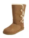 Ugg Bailey Button Triplet "chestnut" Boots In Brown