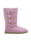 Ugg Bailey Button Triplet Gs "rose Quartz" Boots In Pink