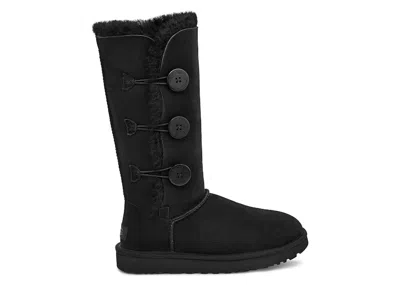 Pre-owned Ugg Bailey Button Triplet Ii Boot (women's) Sneakers In Black