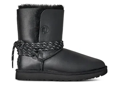 Pre-owned Ugg Bailey Tie Boot (women's) Sneakers In Black