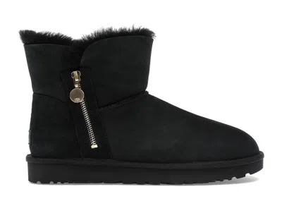 Pre-owned Ugg Bailey Zip Mini Boot (women's) Sneakers In Black